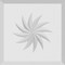 Ekena Millwork Standard Sedgwick Spiral Rosette With Beveled Edge, 4"W x 4"H x 1"P ROSP040X040X100SDG13 - alternate 2